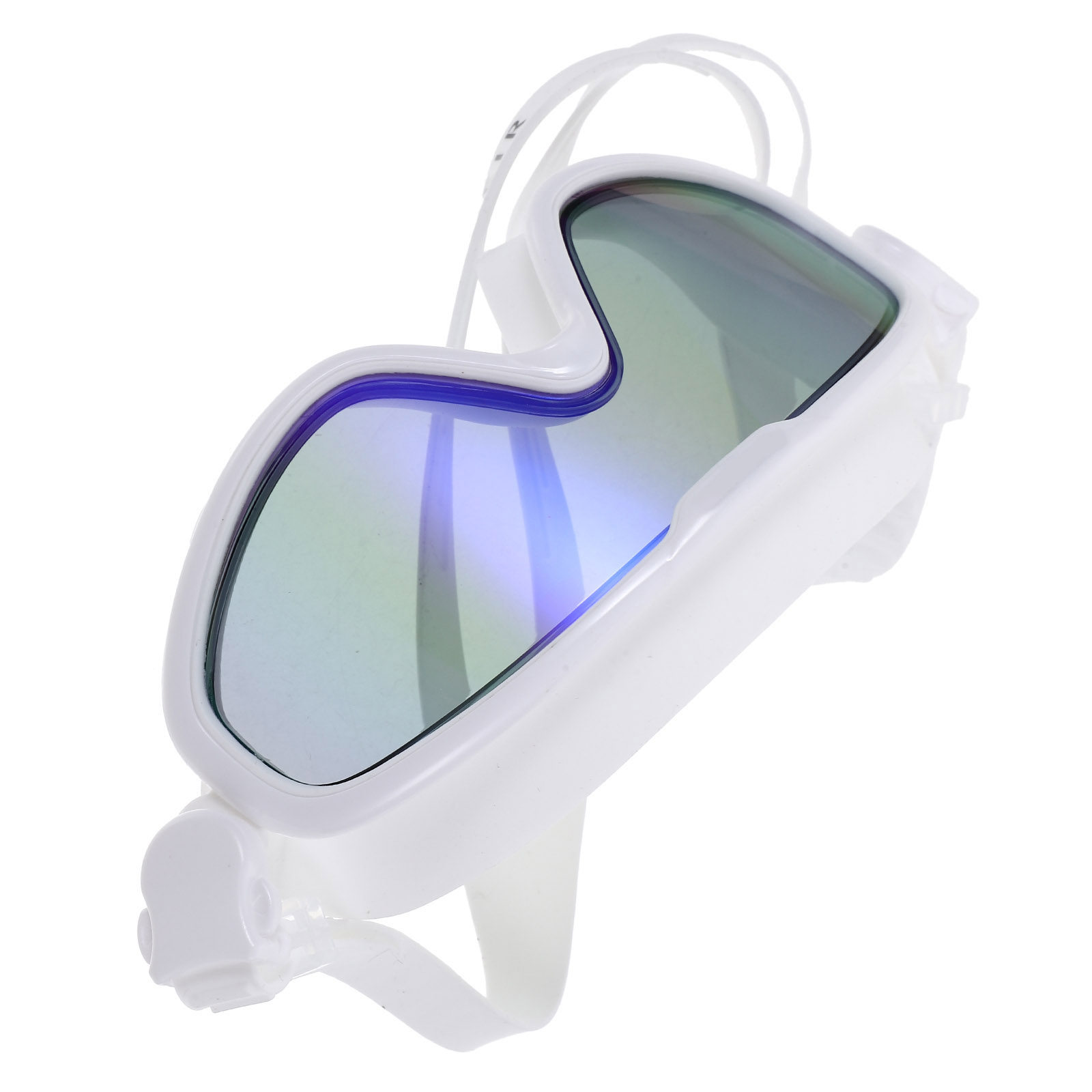 Goggles Swim - Waterdichte, anti-condens zwembril, wit, met eenvoudig