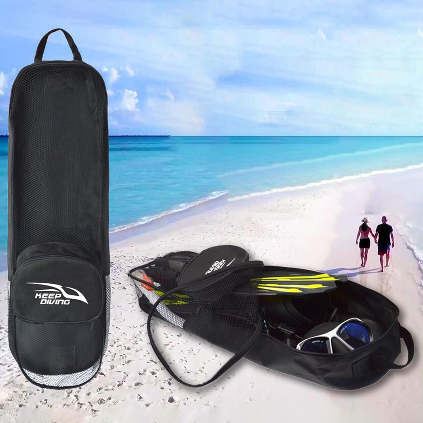 Diving Mask - Draagbare snorkeluitrustingstas Draagtas Zakzakhouder Duffel Mesh
