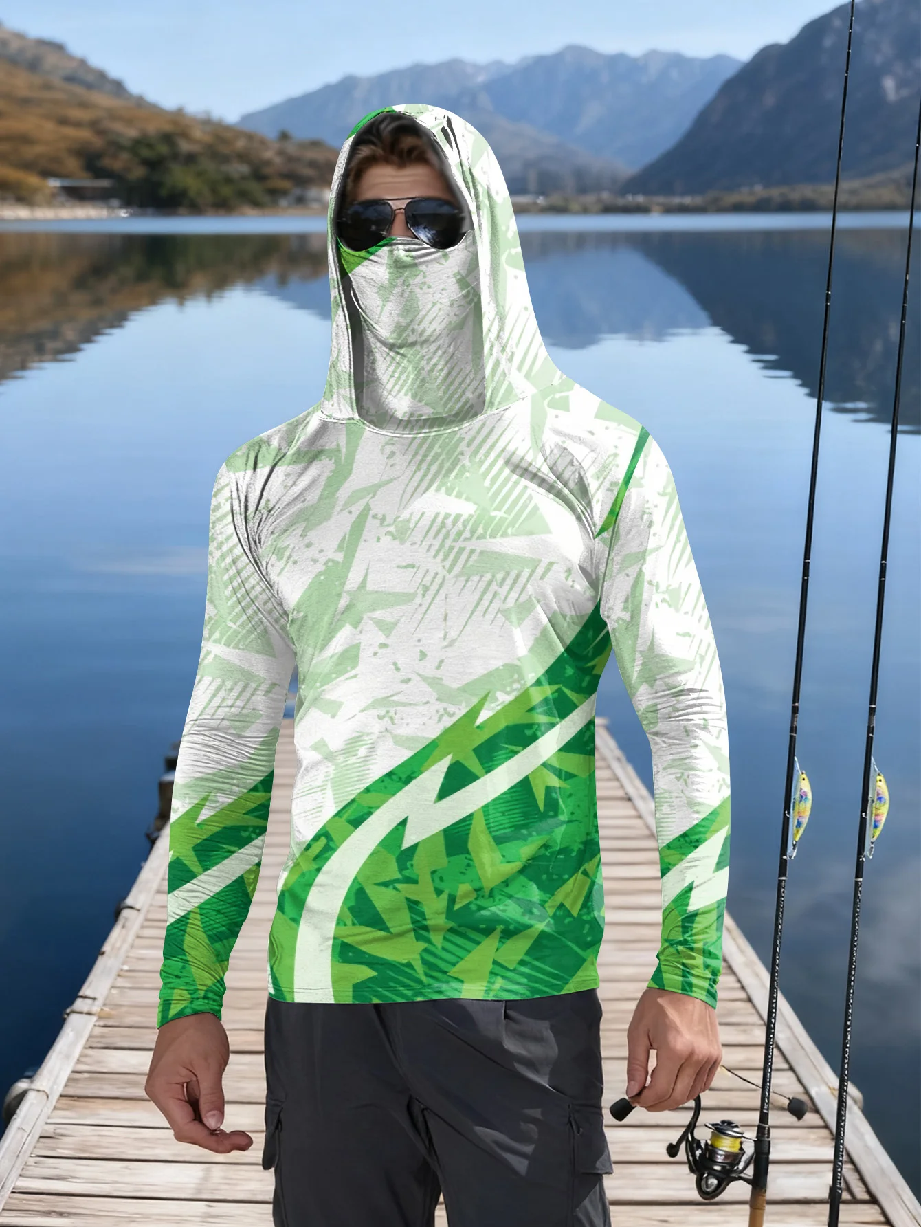 Heren visshirt met capuchon, U - Rash Guard recensie en prijs