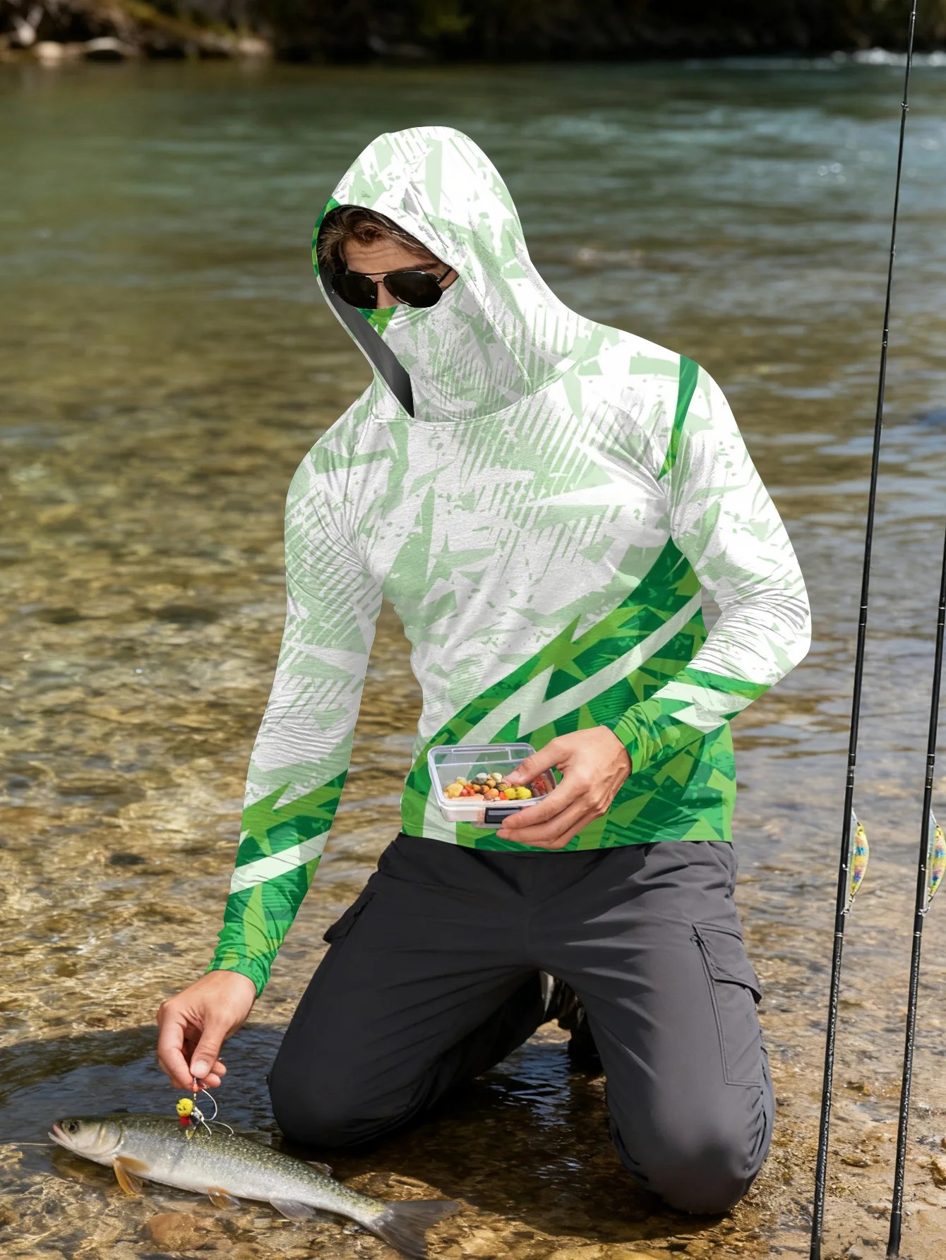 Heren visshirt met capuchon, U - Rash Guard recensie en prijs