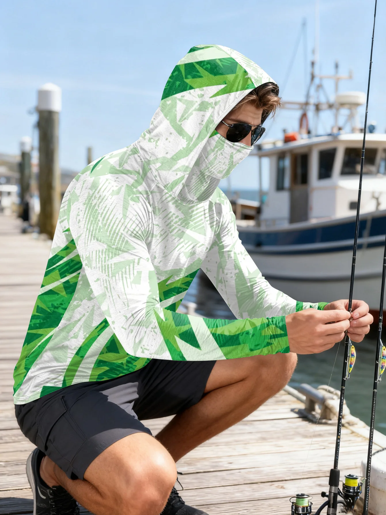 Heren visshirt met capuchon, U - Rash Guard recensie en prijs