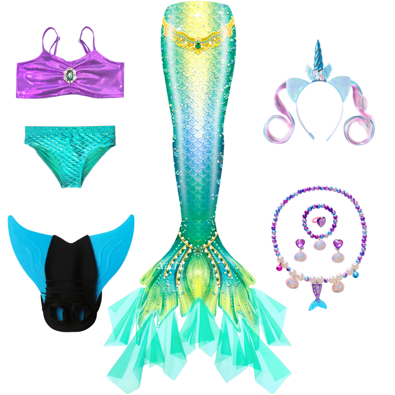 Zeemeerminkostuum voor meisjes - Swim Fins recensie en prijs